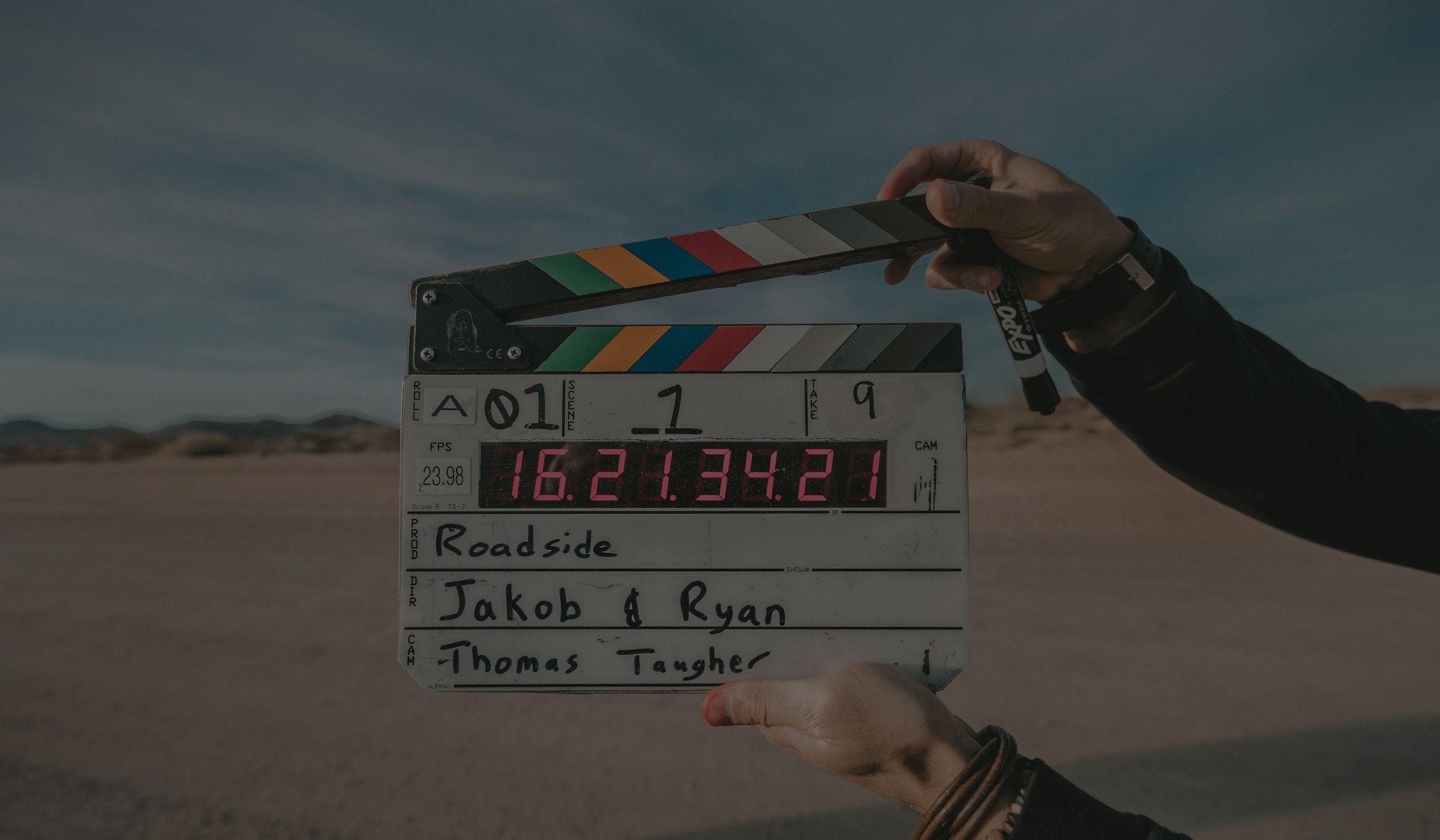 Film production set representing Cochran Films portfolio and case studies