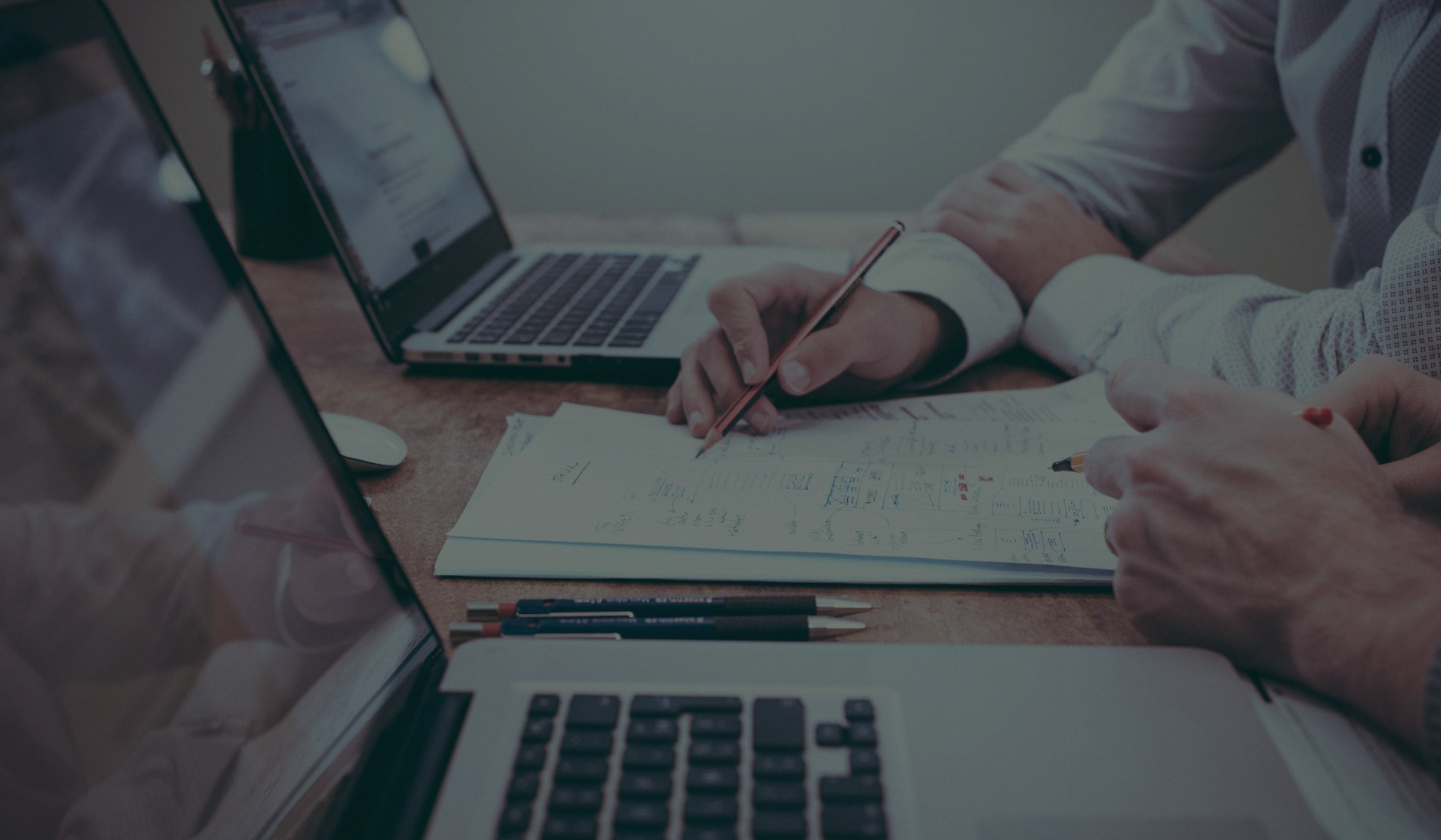 Business planning workspace for Cochran Films service package builder